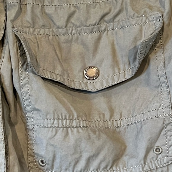 American‎ Eagle Outfitters Drawstring Hooded Utility Jacket Green Size Small - Picture 7 of 13